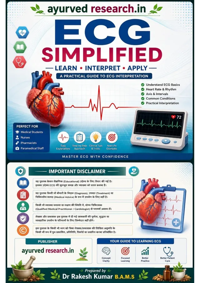 ECG रीडिंग मेड ईज़ी — eBook कवर